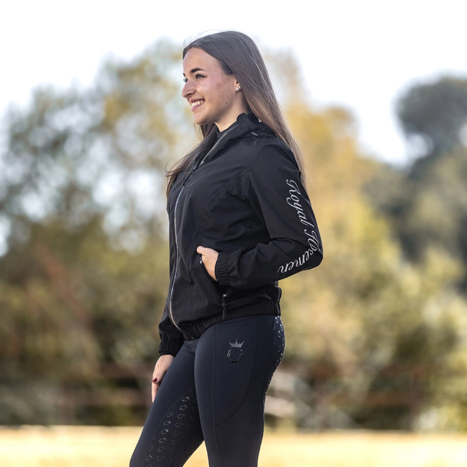 2025 Royal Horsemen Regenjacke schwarz