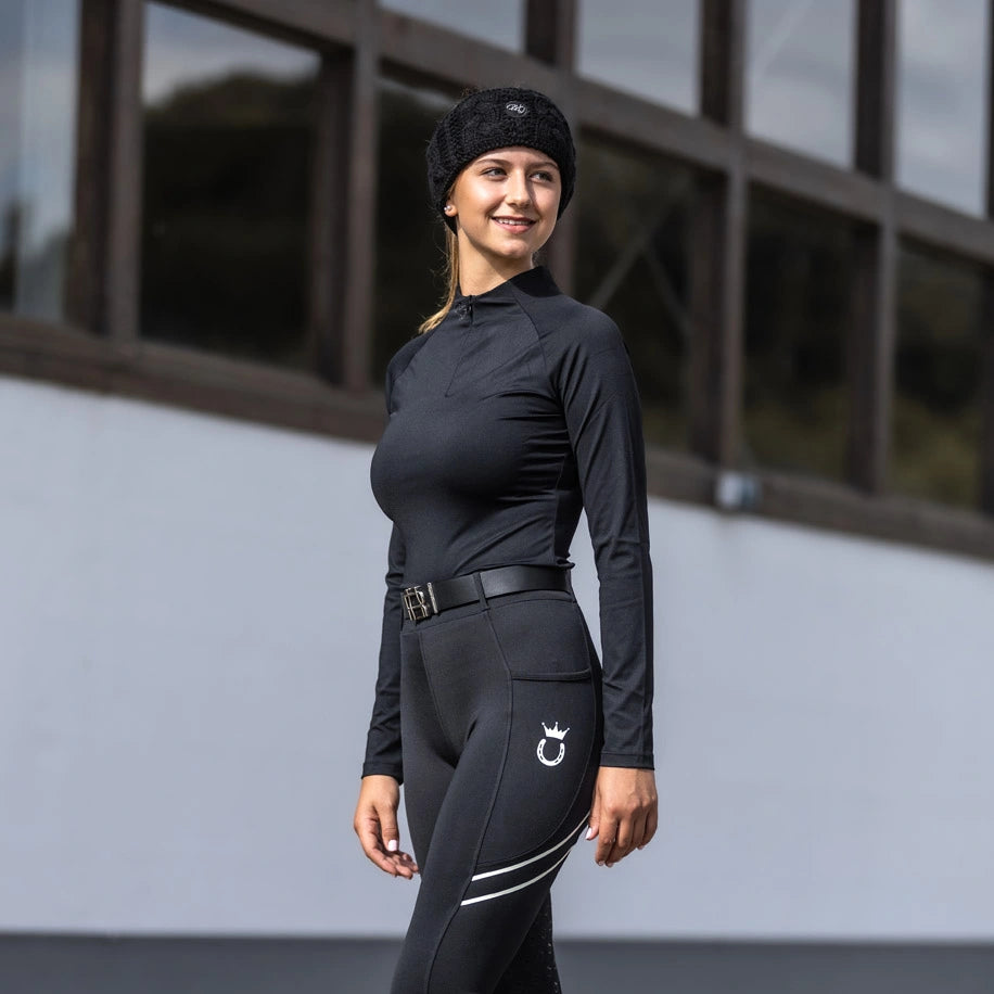 Royal Horsemen Stirnband nachhaltig schwarz 2025