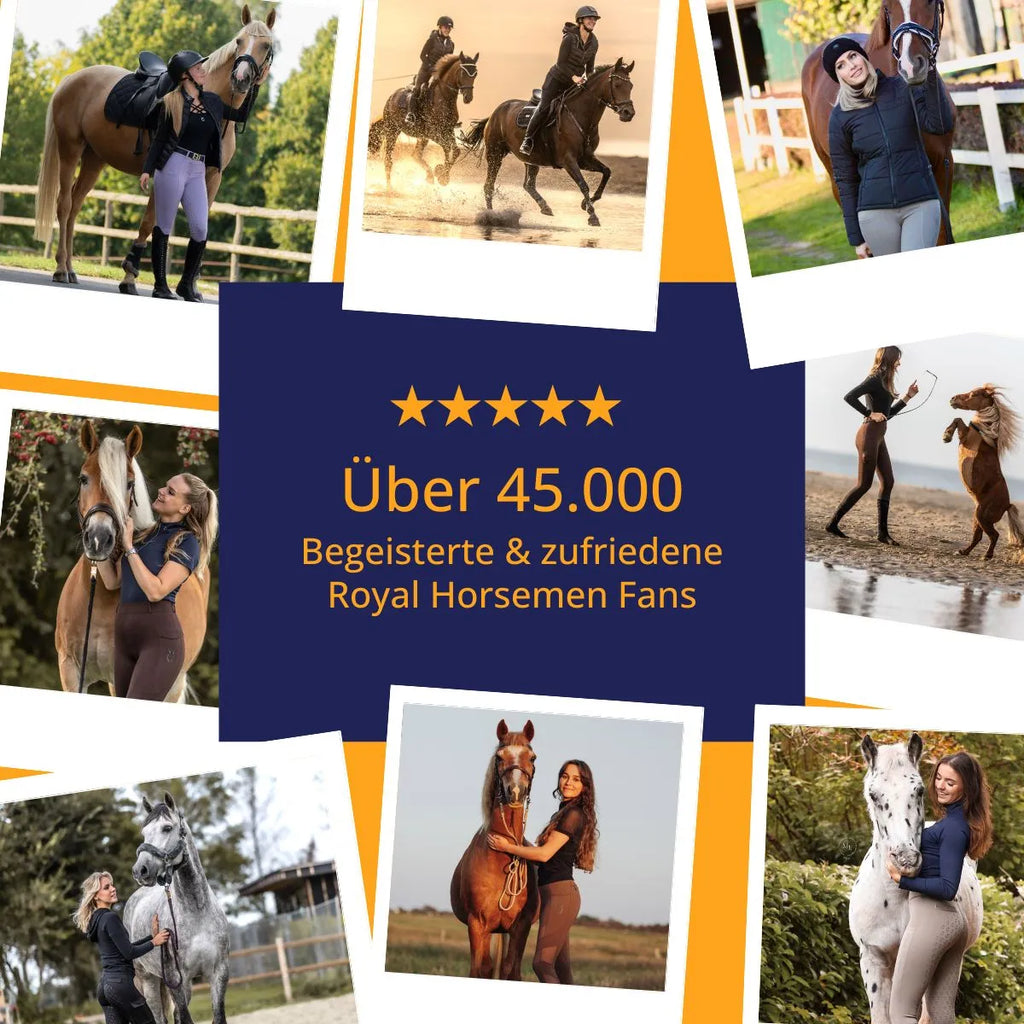 Zufriedene und begeisterte Royal Horsemen Kunden