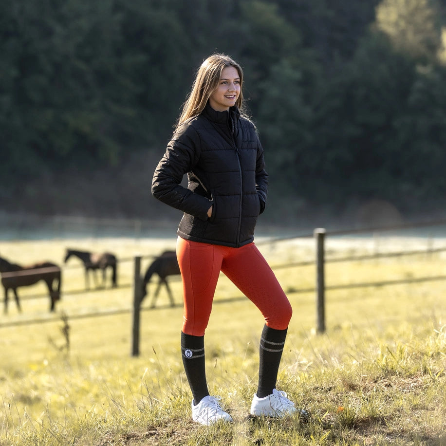 Reithose Royal Horsemen nachhaltig rot orange Herbst Winter 2025