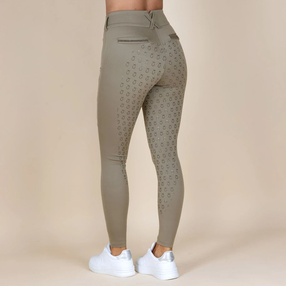 Reithose Royal Horsemen nachhaltig beige schlamm Vollbesatz