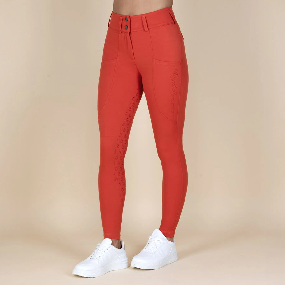 Reithose Royal Horsemen nachhaltig rot orange