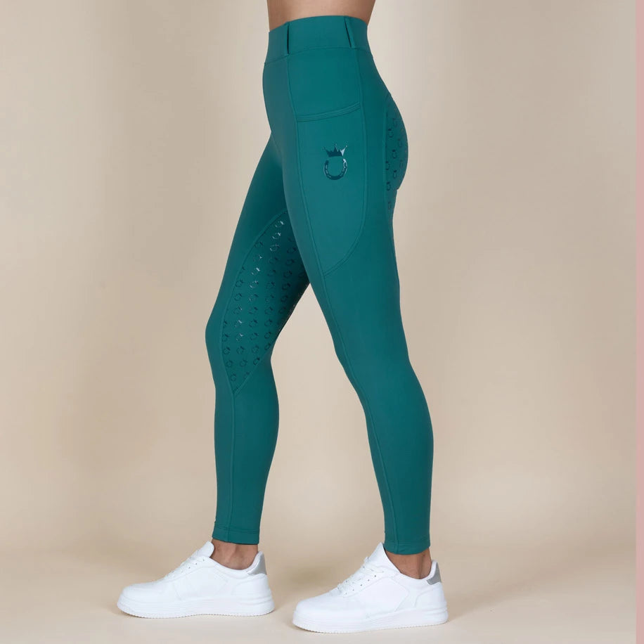 Royal Horsemen Reitleggings nachhaltig Petrol