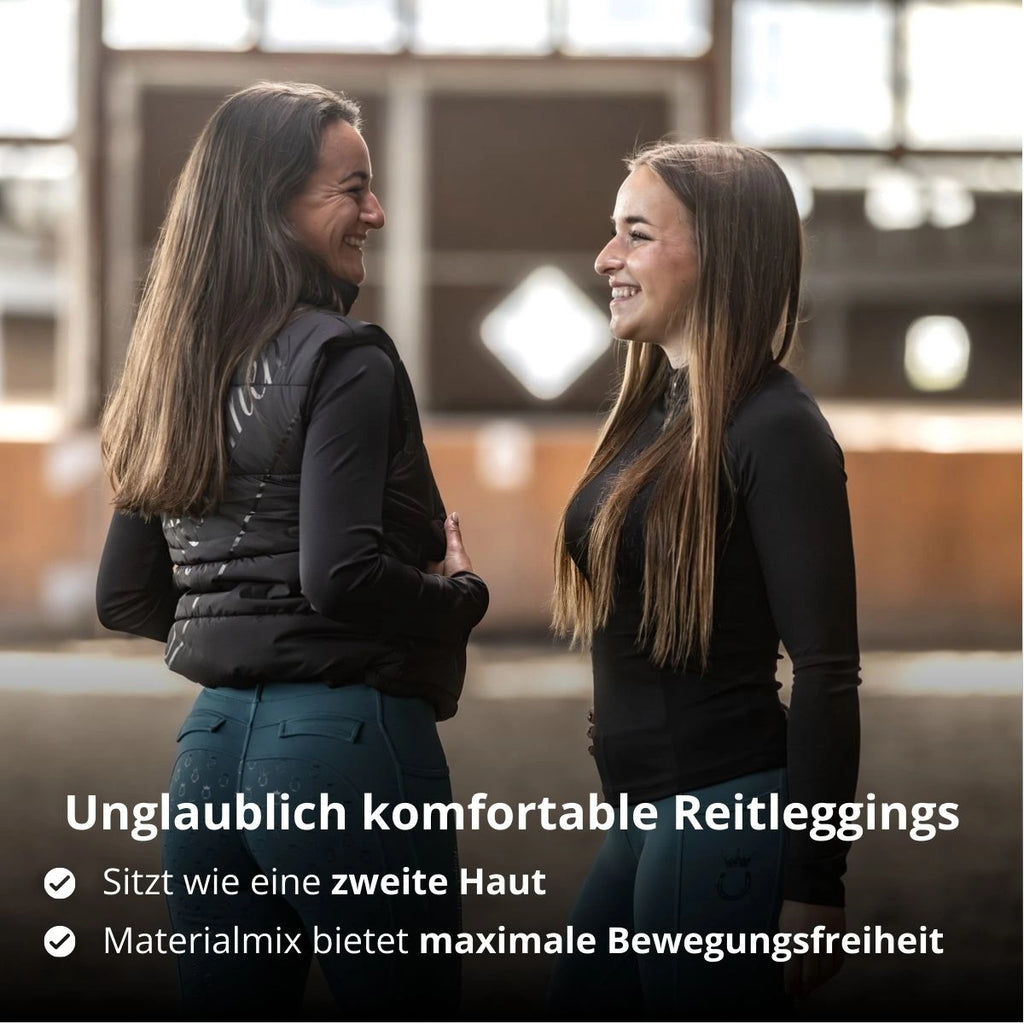 Reitleggings Sculpt PowerPetrol Royal Horsemen Passform