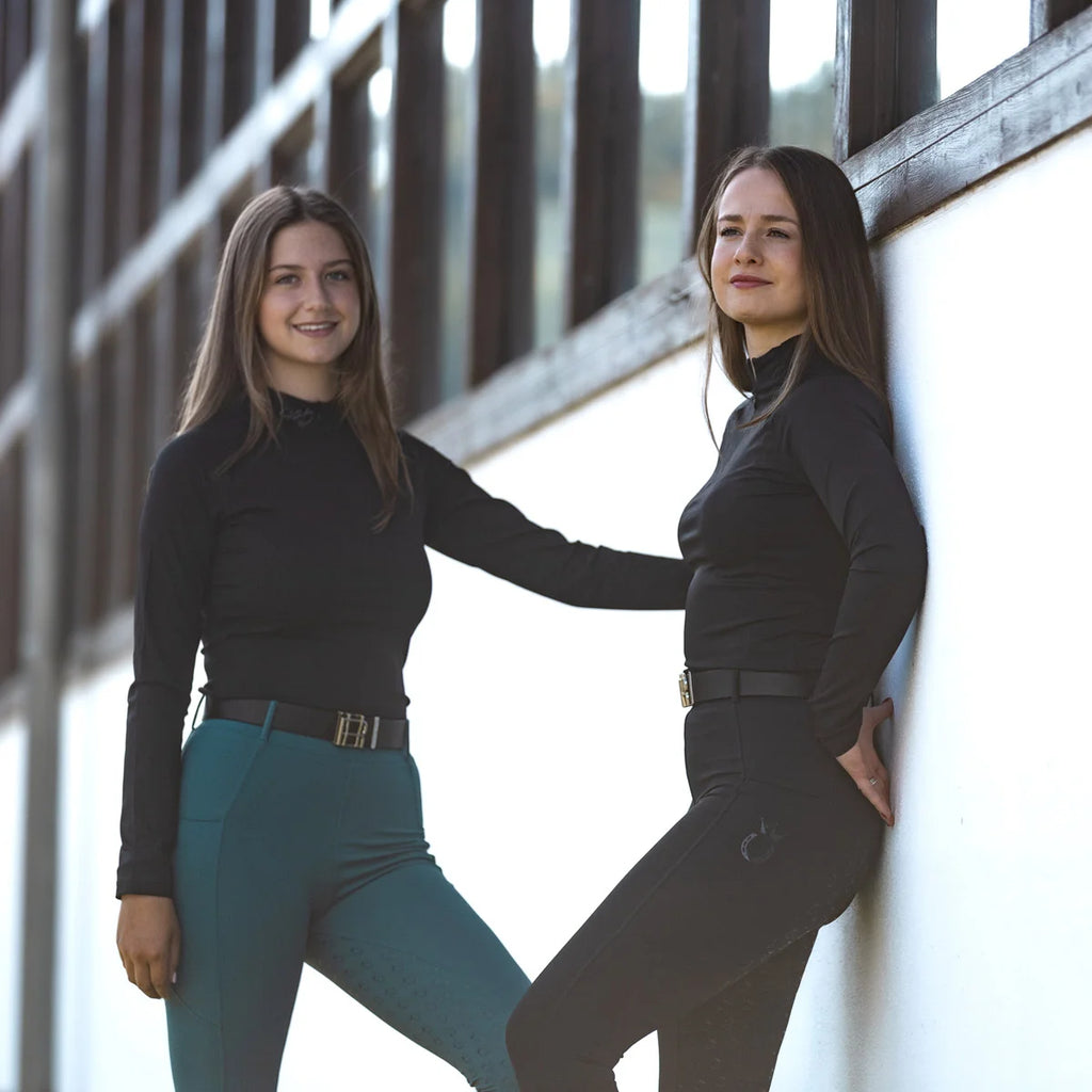 Reitleggings Sculpt Schwarz Royal Horsemen Outfit