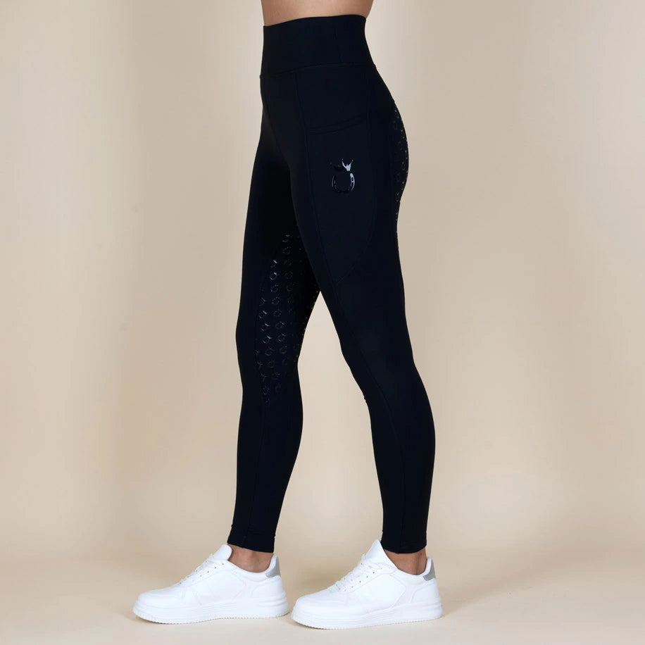 Reitleggings Ultra HighWaist Royal Horsemen Schwarz