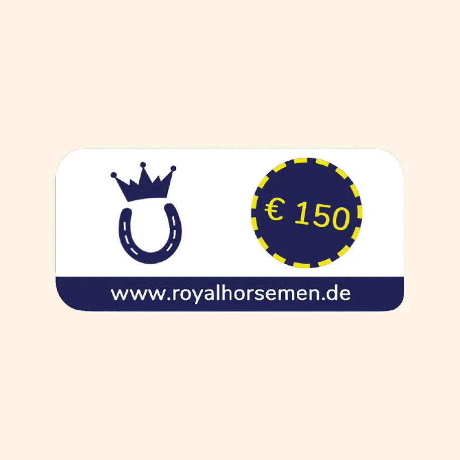 Geschenkkarte 150€ Royal Horsemen