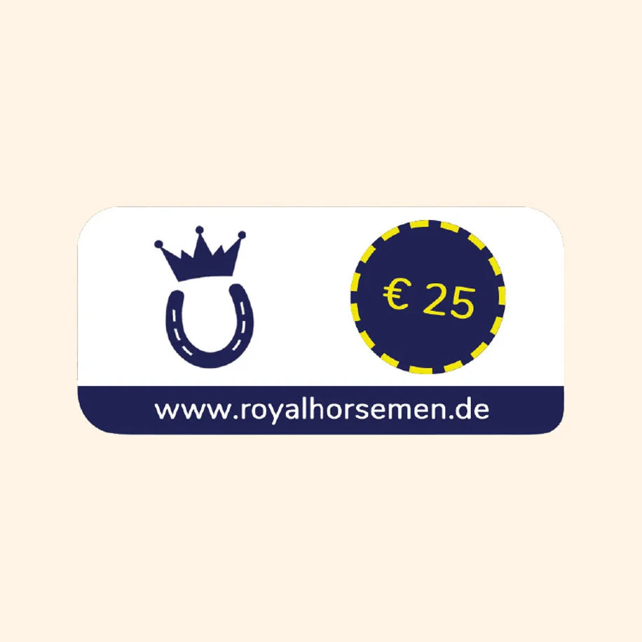 Geschenkkarte 25€ Royal Horsemen