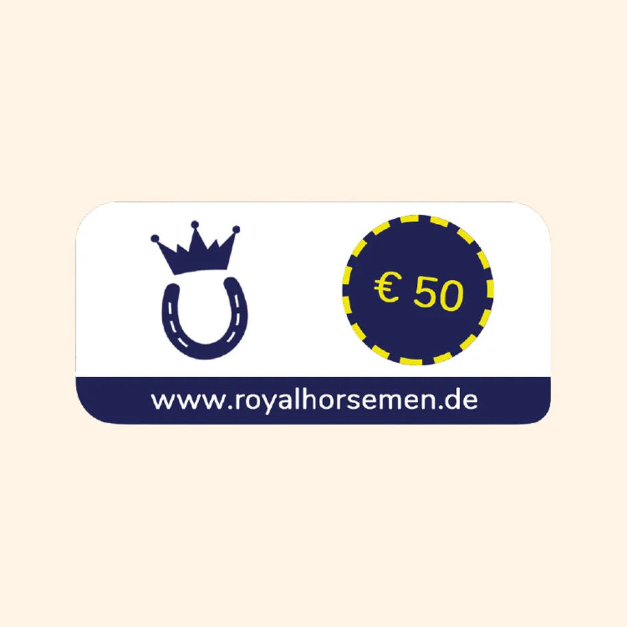 Geschenkkarte 50€ Royal Horsemen