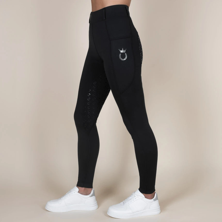 Royal Horsemen Winter Reitleggings Schwarz 2025