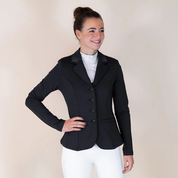Royal Horsemen Showjacket Damen Schwarz mit Glitzer