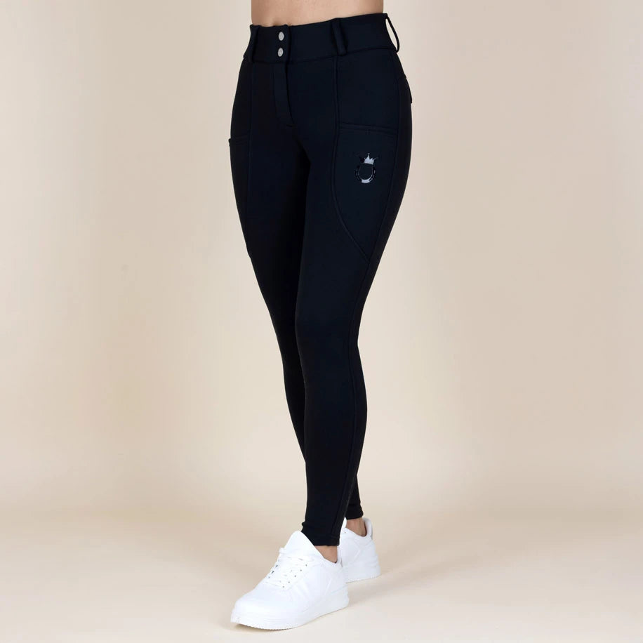 Winter Reithose Royal Horsemen Schwarz