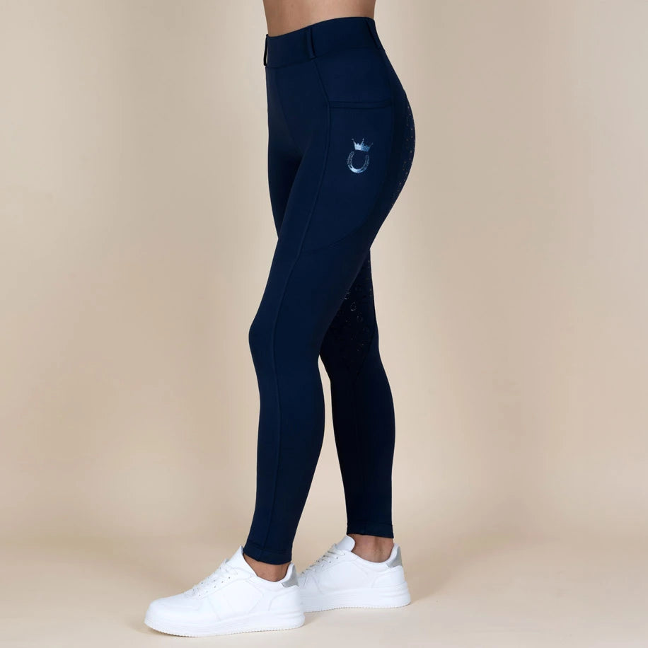 Royal Horsemen Winter Reitleggings Navy